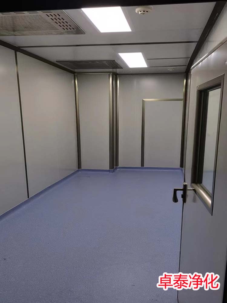 河北大安制药有限公司净化车间装修施工完成，净化车间施工案例