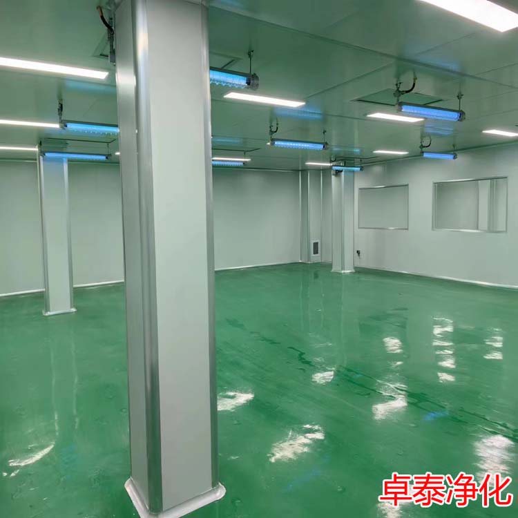 石家庄飞龙日化十万级净化车间装修施工完成、石家庄净化车间装修厂家