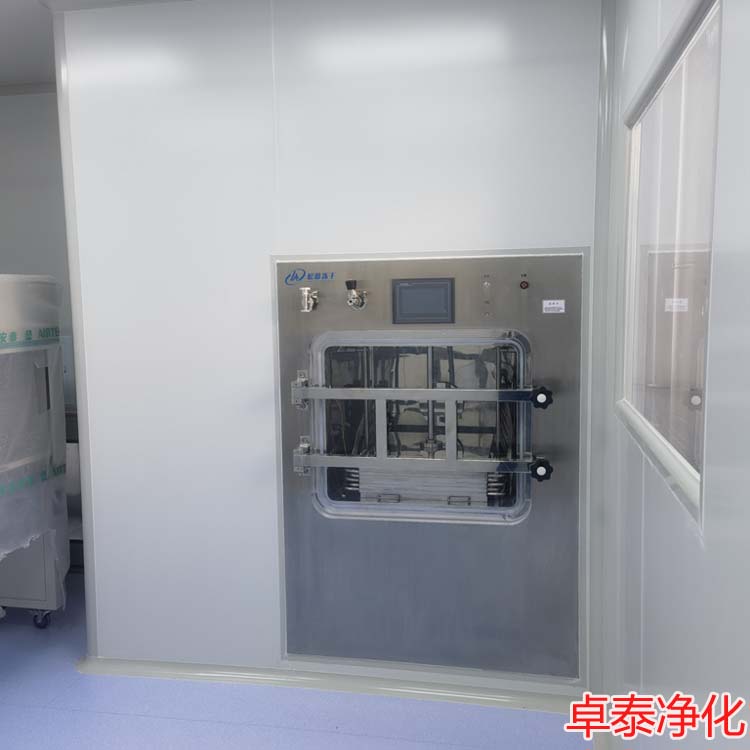 河北高业科技万级微生物实验室施工安装完成，净化车间装修找河北卓泰净化工程