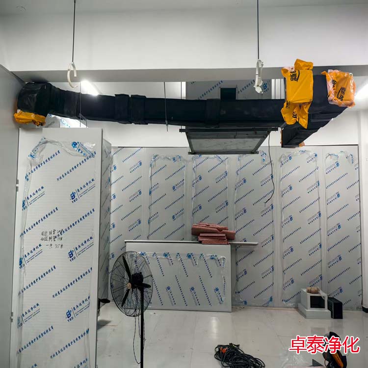 净化车间施工施工现场图，河北净化车间装修施工厂家